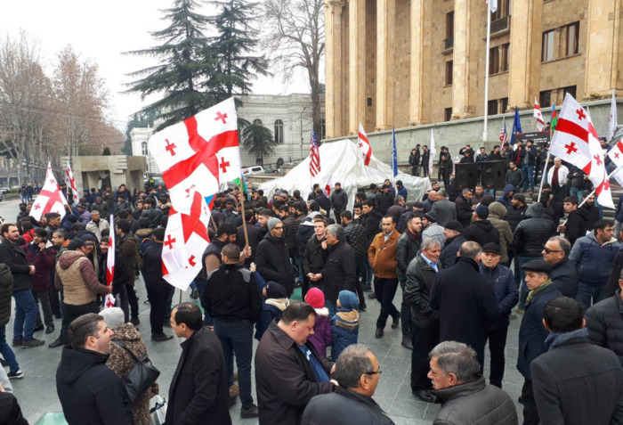 „Denkmalstreit“ in Georgien