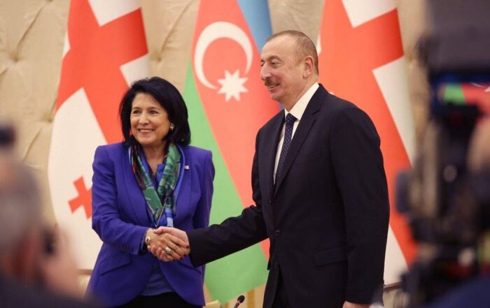 Salome Zourabichvili in Azerbaijan