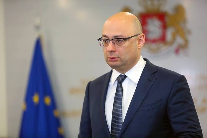 Kobulia gives statement after his dismissal as the Minister of Economy