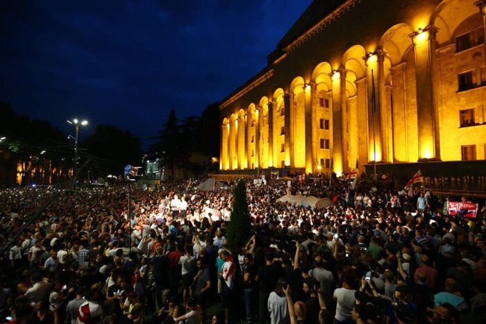 Mass protests break out in Georgia after provocation by Russian lawmaker