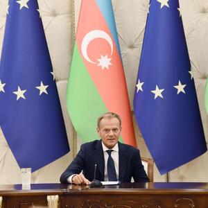 Donald Tusk in Aserbaidschan