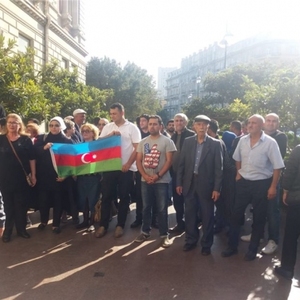Opposition protest in Baku
