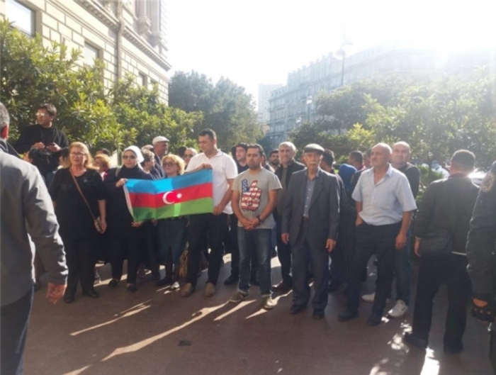 Protest der Opposition in Baku