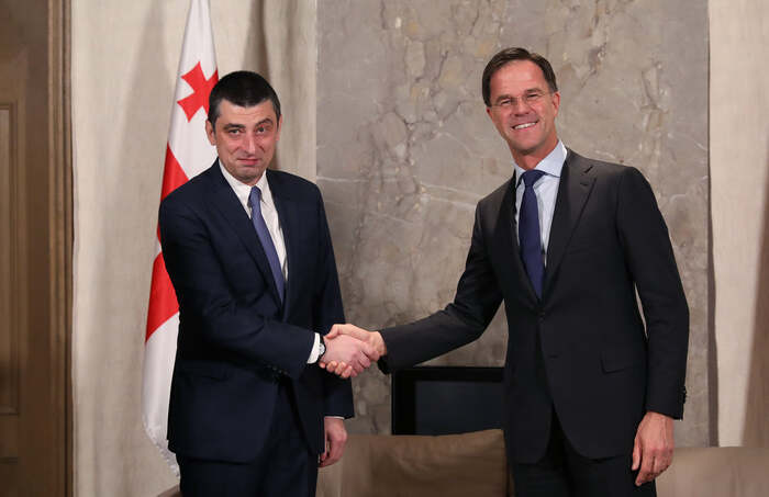 Gakharia visits Netherlands