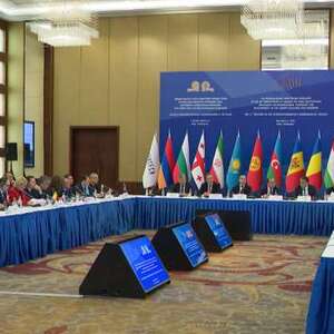 Banter between Azerbaijani and Armenian delegations at the 20th anniversary of TRACECA