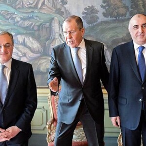 Treffen der armenischen und aserbaidschanischen Außenminister in Bratislava