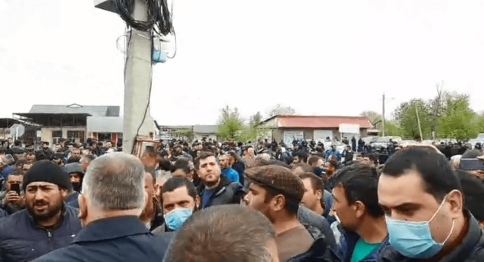 Protests in Marneuli municipality
