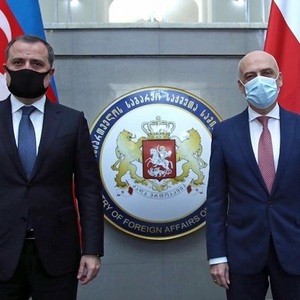 Meeting between Azerbaijani and Georgian Foreign Ministers