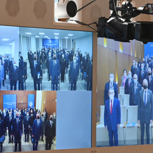 Azerbaijan’s ruling party holds its seventh congress