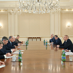 Lawrows Besuch in Baku