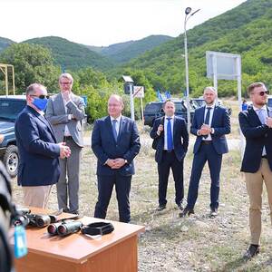 Drei EU-Außenminister besuchen Georgien