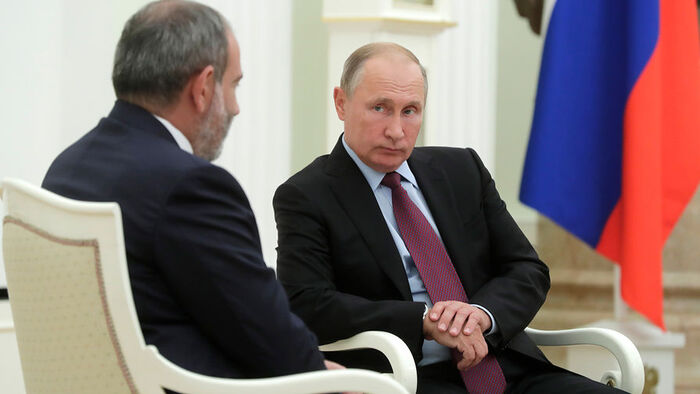 Treffen zwischen Paschinjan und Putin in Moskau
