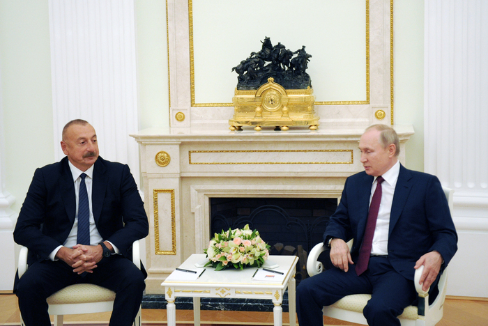 Putin trifft Alijew in Moskau