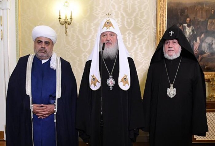 Religious leaders of Armenia and Azerbaijan met in Moscow