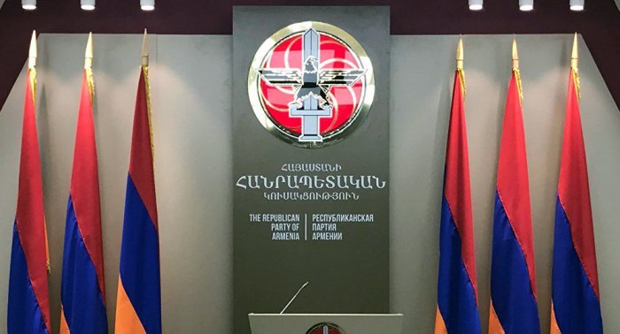 Republican Party of Armenia on MOD's resignation