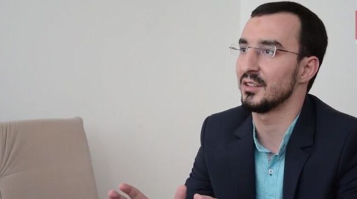 Protest zur Unterstützung eines pro-iranischen Geistlichen in Aserbaidschan