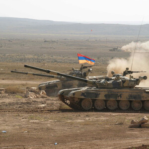 Armenia and Azerbaijan Conducted Tank Exercises