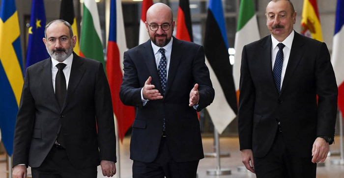 Aliyev and Pashinyan Meet in Brussels; State Border Delimitation Committee Meeting Takes Place in Moscow