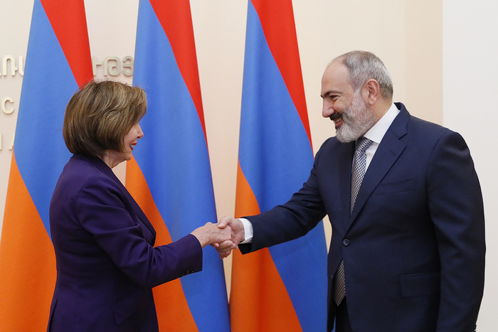 US House Speaker Nancy Pelosi Visits Armenia
