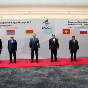 Eurasian Intergovernmental Council Session Held in Yerevan