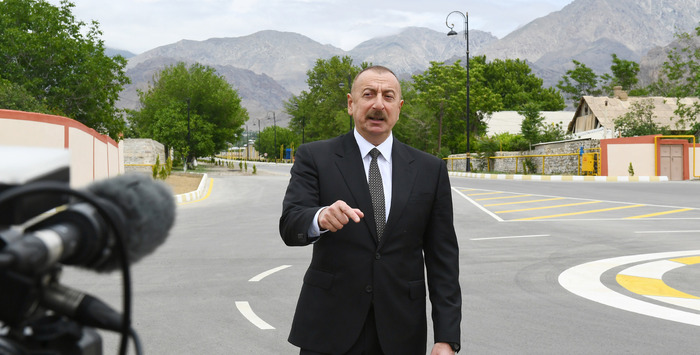 Ilham Aliyev's Message to Iran: 