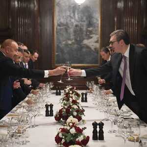 Aliyev on Official Visit in Belgrade