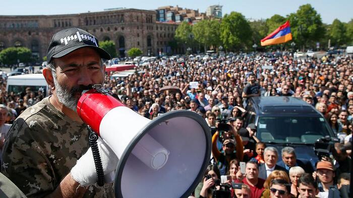 Neue Proteste in Armenien 